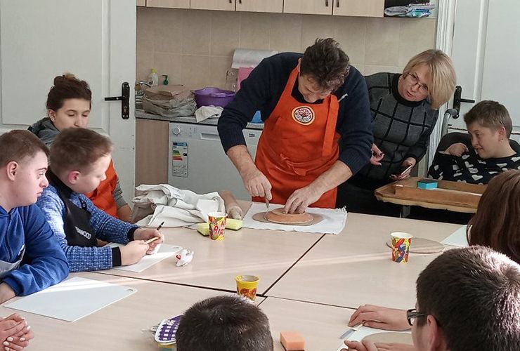 Майстер-клас з ліплення